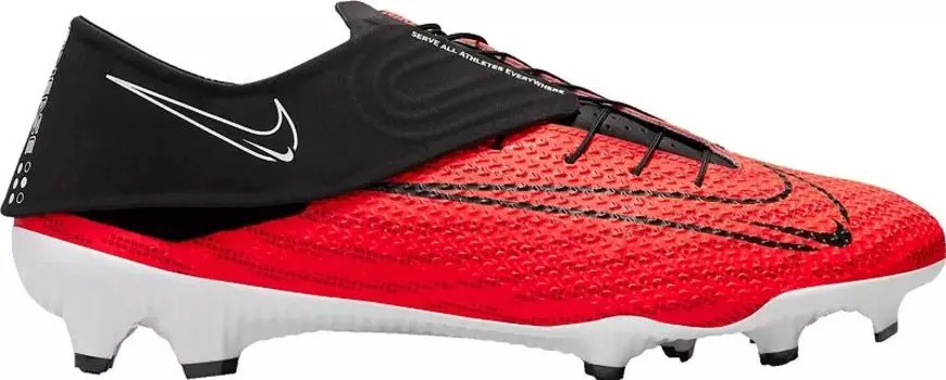 Футбольные бутсы Nike Phantom GT2 Academy FlyEase FG, красный/черный