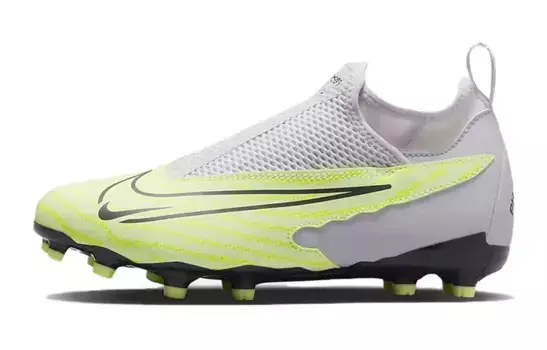 Футбольные бутсы Phantom DF Kids для детей Nike, цвет Gray Green
