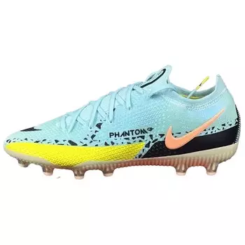 Футбольные бутсы Phantom GT2 мужские низкие сине-черный Nike