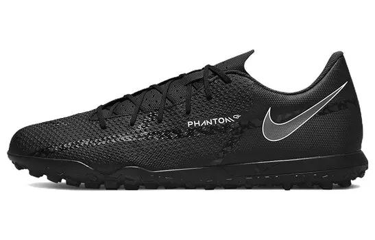 Футбольные бутсы Phantom GT мужские низкие черные/серые Nike