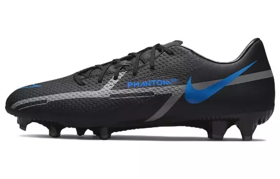Футбольные бутсы Phantom GT мужские низкие черные/синие Nike
