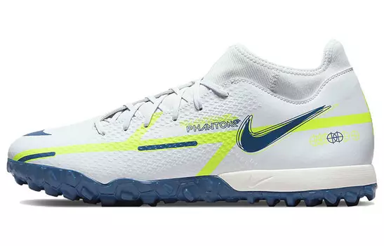 Футбольные бутсы Phantom GT унисекс с низким верхом, белые/синие/зеленые Nike