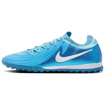 Футбольные бутсы Phantom GX 2 Pro унисекс с низким верхом синего/белого цвета Nike