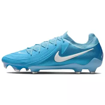 Футбольные бутсы Phantom GX 2 Pro унисекс с низким верхом синего/белого цвета Nike