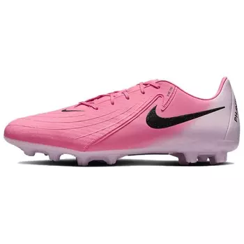 Футбольные бутсы Phantom GX унисекс с низким верхом розовые/черные Nike