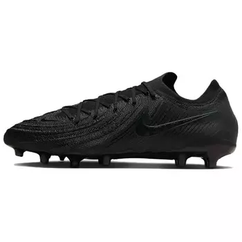 Футбольные бутсы Phantom GX унисекс с низким верхом, черные Nike