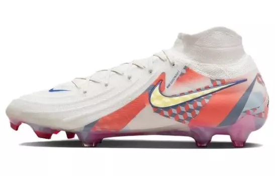 Футбольные бутсы Phantom Luna 2 Elite SE FG 'Barna Pack' Nike, цвет Phantom Gray White/Light Dynamic Yellow