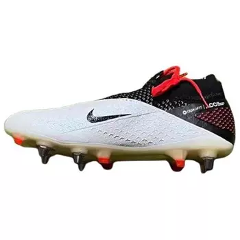 Футбольные бутсы Phantom Vision мужские низкие белые/черные Nike
