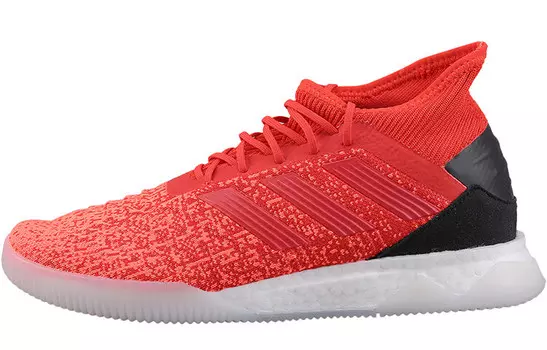 Футбольные бутсы Predator 19.1 мужские, среднего размера, красные Adidas