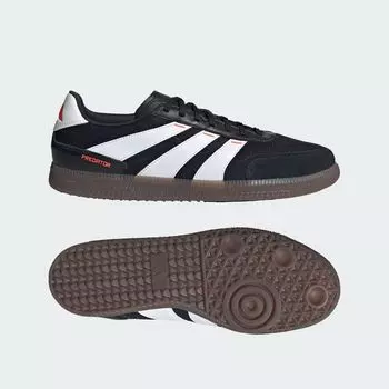 Футбольные бутсы Predator 24 League Low для фристайла Adidas, цвет Core Black/Cloud White/Solar Red