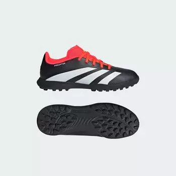 Футбольные бутсы Predator 24 League Turf Adidas, цвет Core Black/Cloud White/Solar Red