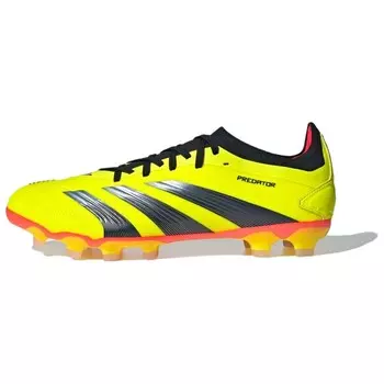 Футбольные бутсы PREDATOR 24 мужские низкие Solar Yellow/Color Black/Solar Red Adidas
