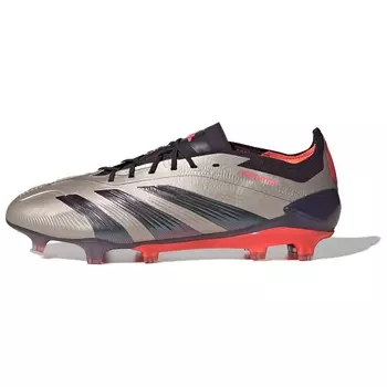 Футбольные бутсы Predator Elite FG Vivid Horizon Adidas, серый/черный/оранжевый