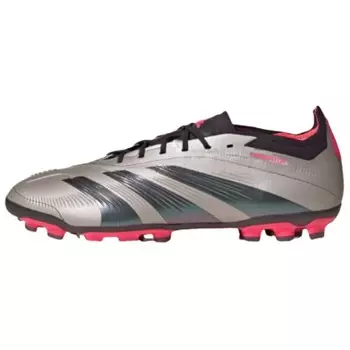 Футбольные бутсы PREDATOR ELITE унисекс с низким верхом, серебряный Adidas, серебряный
