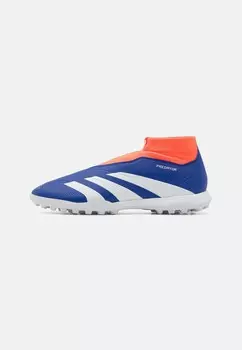 Футбольные бутсы PREDATOR LEAGUE LACELESS TURF adidas, синий