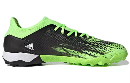 Футбольные бутсы PREDATOR MUTATOR 20.3 мужские низкие черные/зеленые Adidas