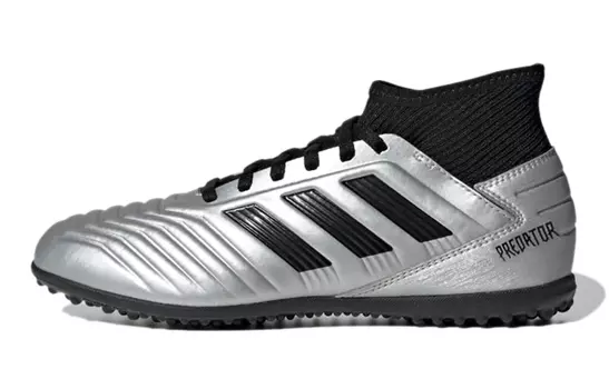 Футбольные бутсы Predator Tango 19.3 для детей PS Mid-top Silver/Black Adidas