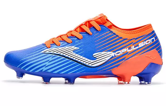 Футбольные бутсы Propulsion мужские с низким верхом, синие/оранжевые Joma
