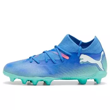 Футбольные бутсы Puma, цвет blau/mediterranes blau/aquamaringrn