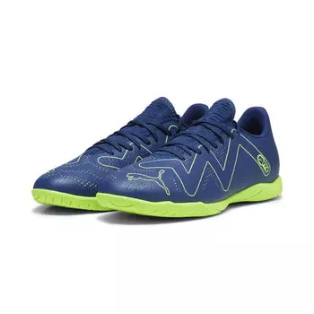 Футбольные бутсы Puma, цвет navyblau/grn