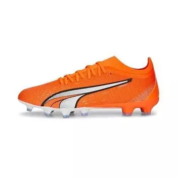 Футбольные бутсы Puma, цвет orange/weiss/blau