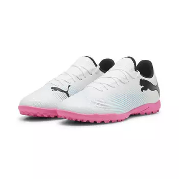 Футбольные бутсы Puma, цвет weiss/schwarz/rosa