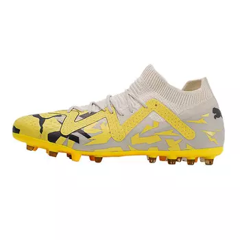 Футбольные бутсы Puma Future Match MG 'Yellow White'
