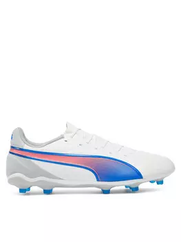 Футбольные бутсы Puma King Match Fg/Ag 107863, белый