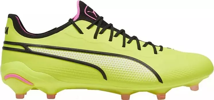 Футбольные бутсы Puma King Ultimate FG/AG, желтый/черный