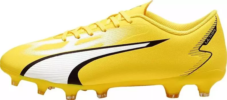 Футбольные бутсы Puma Ultra Play FG/AG, желтый/белый