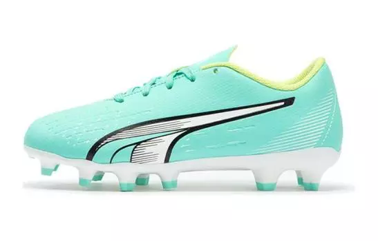 Футбольные бутсы Puma Ultra Play Kids для детей, Mint Green