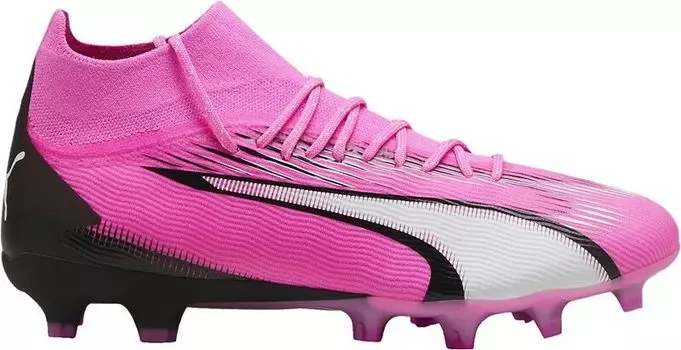 Футбольные бутсы Puma Ultra Pro FG/AG, розовый/белый