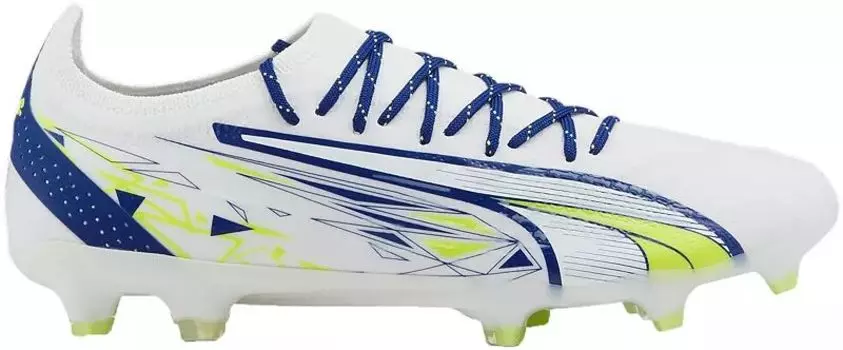 Футбольные бутсы Puma Ultra Ultimate CP FG, белый/синий
