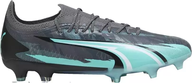 Футбольные бутсы Puma Ultra Ultimate Rush FG/AG, серый/белый