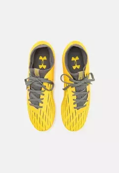 Футбольные бутсы с формованными шипами MAGNETICO SELECT 4 FG Under Armour, желтый