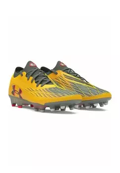 Футбольные бутсы с формованными шипами Under Armour, желтый