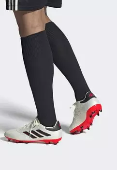 футбольные бутсы с шипами Copa Pure 2 League Fg Adidas, цвет ivory/core black/solar red