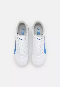 Футбольные бутсы с шипами KING PRO FG/AG Puma, белый
