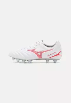 Футбольные бутсы с шипами MONARCIDA NEO III SELECT MIX Mizuno, цвет white/radiant red
