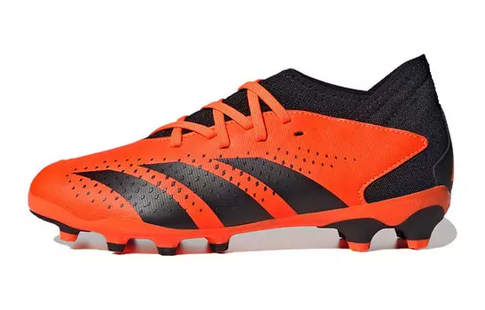 Футбольные бутсы серии PREDATOR для детей с низким верхом, красные/черные Adidas