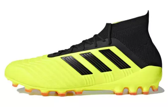 Футбольные бутсы серии PREDATOR мужские, среднего размера, желтые/черные Adidas