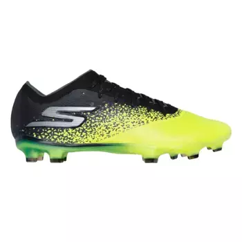Футбольные бутсы Skechers Razor 1.5 Elite FG мужские, флуоресцентный желтый/черный