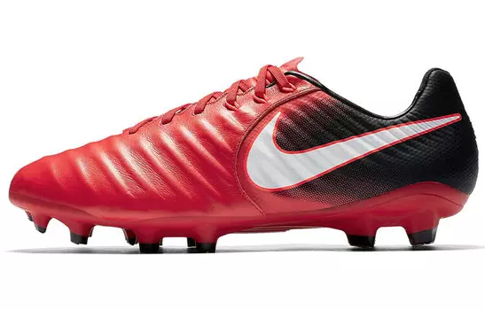 Футбольные бутсы TIEMPO LEGACY 3 мужские низкие красные/черные Nike