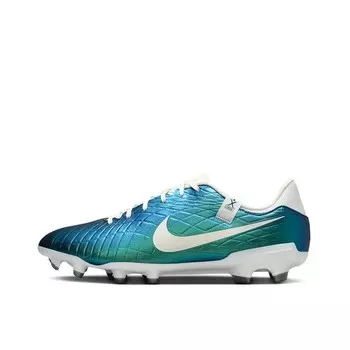 Футбольные бутсы Tiempo Legend 10 Academy MG 'Emerald' Nike, цвет Peacock Blue