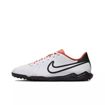 Футбольные бутсы Tiempo Legend 10 мужские низкие белые/золотые Nike