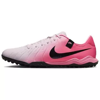 Футбольные бутсы Tiempo Legend 10 мужские низкие розовые пенистые черные Nike