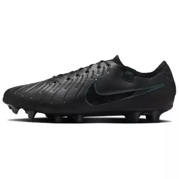 Футбольные бутсы Tiempo Legend 10 унисекс с низким верхом черного цвета Nike