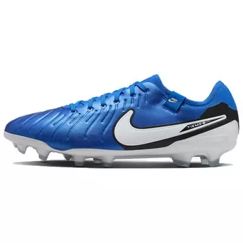 Футбольные бутсы Tiempo Legend 10 унисекс с низким верхом Soaring/белые Nike