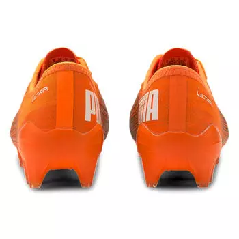 Футбольные бутсы Ultra 2.4 FG/AG PUMA, серебристый/оранжевый