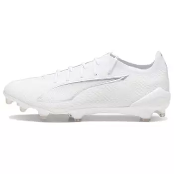 Футбольные бутсы Ultra 5 мужские низкие белые Puma